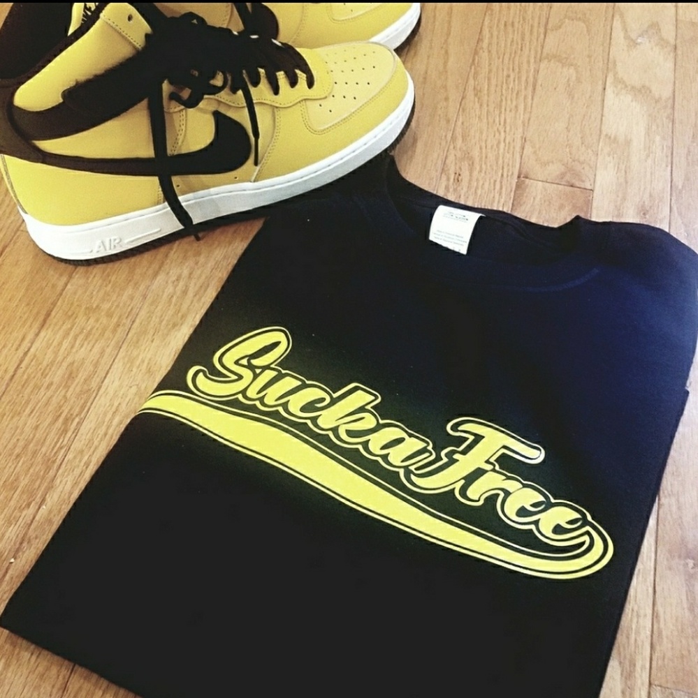 "SUCKA FREE" BRAND NEW UNISEX TEE!